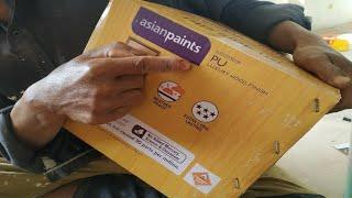 Asian Paints Wood PU Glossy Top Coat | PU Price 2022 | PU Polish Unboxing | All Time Paint | Som Pai