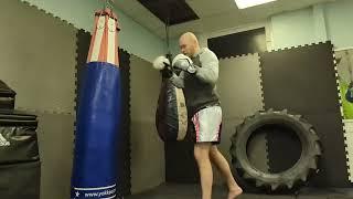 Basic stance, jab & cross in Muay Thai