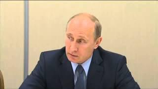 Путин: встреча с представителями крымскотатарской общины 16.05.2014