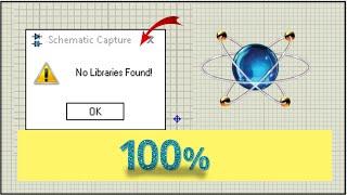 How to fix Proteus no libraries found in proteus || No library found in proteus 8|| proteus 8