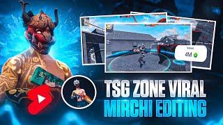 TSG Zone Viral Mirchi Editing Tutorial  | Edit Short Video Like TSG Zone