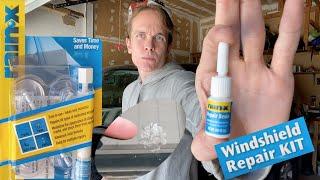 $10 windshield repair: Fix it in under 1 hour (Cracks, Chips, Bullseyes)RainX Kit