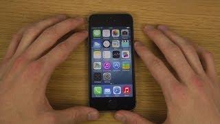 iPhone 5S iOS 8 Beta Hands-On First Look