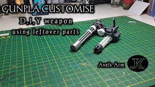 How to make D.I.Y weapon for gunpla