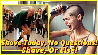 Haircut Stories - Mom Shaved Us All! Actress’s Hair Gone for Fame! Teacher Begged for a Bald Cut!