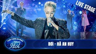 RƠI - HÀ AN HUY | Tiết mục bứt phá của tân Quán Quân Vietnam Idol 2023 tại đêm chung kết