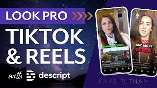 How to Caption Your TikTok Videos and Reels with Descript (Review and Tutorial)