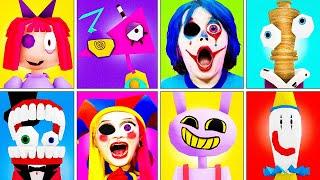 NOVOS MORPHS DO CIRCO DIGITAL  ROBLOX Find The Amazing Digital Circus Morphs ( Alec GO! )