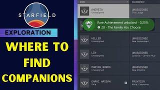 Starfield  - How to Easily Recruit Companions | The Family You Choose Achievement Guide