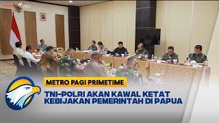 Jokowi Pimpin Rapat Terbatas Bersama TNI-Polri di Papua