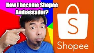 How I become Shopee Ambassador?