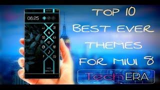 Top 10 Best Ever Themes For MiUi 8