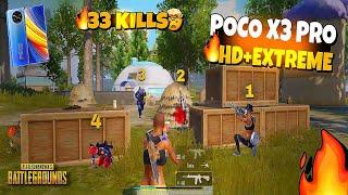 Poco X3 Pro Pubg TestHD+Extreme Update 2.7 Erangel33 Kills|PUBG MOBILE