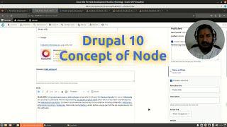 Drupal 10  -  Concept of node