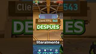 COMO AUMENTAR TUS FPS EN VALORANT  #shorts #valorant #valorantespañol #fps #valorantshorts