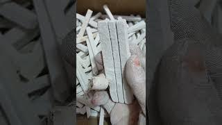 Three cut groove #slate pencil #cleaning #satisfying #whiteslate #scraping #asmr #short