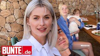 Lena Gercke im Urlaub mit ihren Kids: Baby Lia ist ganz schön groß geworden