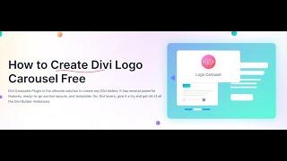 How to add Divi Logo Carousel Module Free