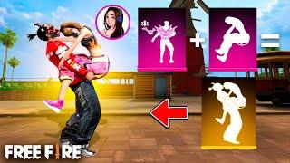 RETO: ENTRE A LA ZONA SOCIAL PARA HACER EMOTES De DUO CON MI EX NOVIA NENA FLOW ? VOLVIMOS?FREE FIRE