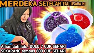 DULU 7 CUP/HARI sekarang TEMBUS 800 CUP - MERDEKA SETELAH TAU USAHA INI - IDE BISNIS