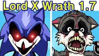 Friday Night Funkin' VS Lord X Wrath 1.7 FULL WEEK + Cutscenes | Sonic PC PORT (FNF Mod/Sonic.EXE)