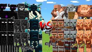 ULTIMATE 3v3 MINECRAFT MOB BATTLE