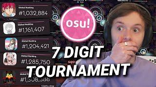 I Hosted an osu! Tournament for 7 Digits