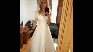 Crossdressing #5 in a wedding dress