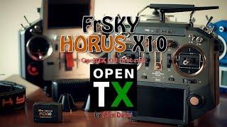 OpenTX на FrSKY Horus X10 - первый запуск, обзор