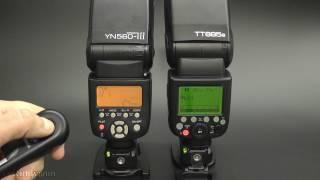 Godox TT685-N vs Yongnuo YN560-III (Flash Recycle Time) #Rimlyanin