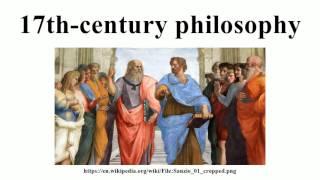 17th-century philosophy