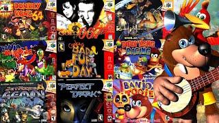 Ranking EVERY RareWare N64 Game WORST TO BEST (Top 11 Games)