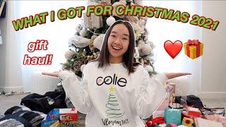 WHAT I GOT FOR CHRISTMAS 2021 ️ Vlogmas Day 25!