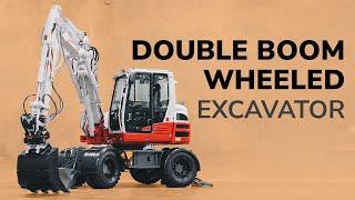 Takeuchi Rolling TB395W Wheeled Excavators into U.S. Market