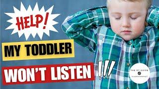 Teach Your Toddler How To Listen + Follow Directions