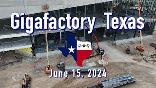 "Saturday Update"  Tesla Gigafactory Texas  6/15/2024  9:10AM