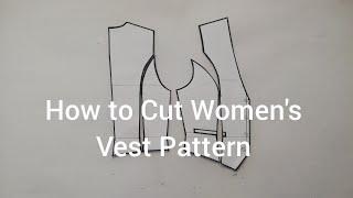 Women's Vest, Pattern