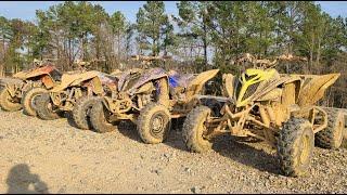 Chasing Raptor 700s with my YFZ 450R at Carolina Adventures | My 2007 400ex breaks down finally!