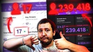 [20 TRUCOS] Cómo Subir la MEDIA de ESPECTADORES en TWITCH  2021