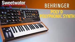 Behringer Poly D Polyphonic Synth Demo — Daniel Fisher
