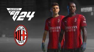 EAFC 24 PS5 - AC MILAN - PLAYER FACES AND RATINGS - 4K60FPS