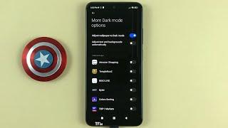 Adjust the light wallpaper when dark mode is enabled on Xiaomi Redmi Note 11 Android 12