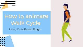 How to animate walk cycle in adobe after effects with Duik Bassel Plugin