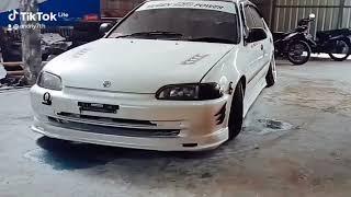 sedan honda civic genio modifikasi||Proses bodykit anggota basic