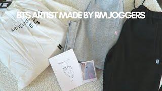 BTS ARTIST MADE BY COLLECTION - Namjoon RM Joggers! Unboxing and try-on!