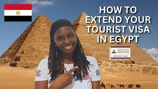 How to Get Temporary RESIDENCY in Egypt - Extend Tourist Visa Past 30 Days