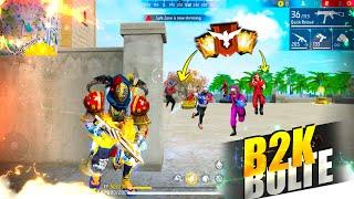 B2K IS BACK  Solo vs Squad Mac10 + M4A1 III24 Kills Total -Garena free fire | PK GAMERS #freefire