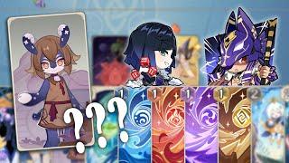 This new melusine likes to give me useless resonances... | Genshin Impact TCG