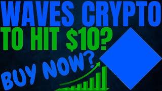 WAVES CRYPTO HUGE PRICE UPDATE! WAVES COIN PRICE PREDICTION & ANALYSIS! WAVES CRYPTO PRICE FORECAST!