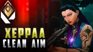 XEPPAA - CLEAN AIM | VALORANT MONTAGE #HIGHLIGHTS